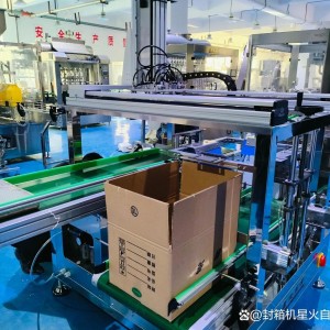 求购全自动装箱封箱贴标码垛一体化包装设备